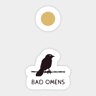 Bad omens Sticker